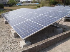 埼玉県北葛飾郡　N様邸　《野立て太陽光システム設置》