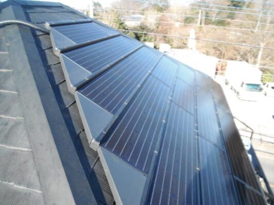 N様邸 4.733kw 屋根材：スレート