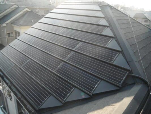 H様邸 3.214ｋｗ 屋根材：スレート