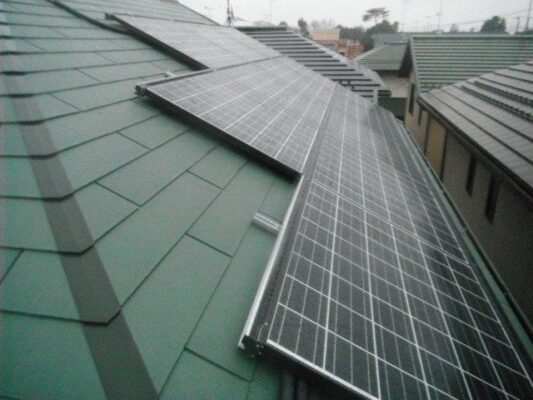 S様邸 4.560kw 屋根材：スレート