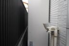 エコキュートは三菱。高効率なヒートポンプ式です。