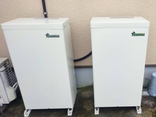 蓄電池ユニット 施工後