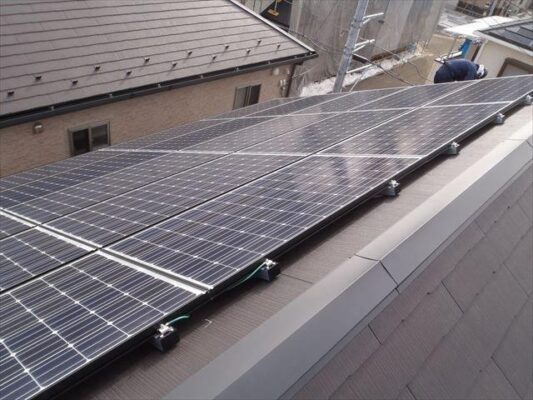 M様邸 4.92ｋｗ 屋根材：スレート