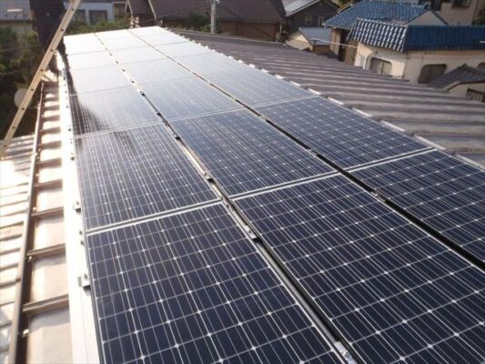 山口様邸 58.12kw 屋根形状：切妻