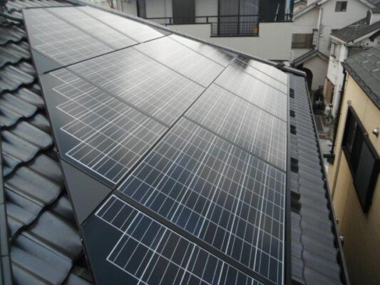 K様邸 6.353kw 屋根材：瓦